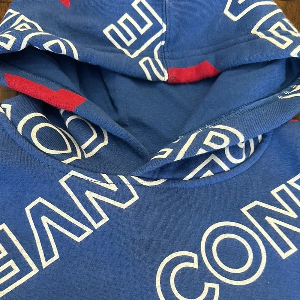 Converse Blue Hoodie Sweatshirt